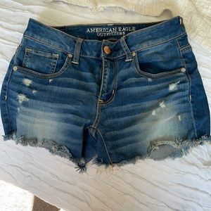American Eagle Super Stretch Midi Shorts